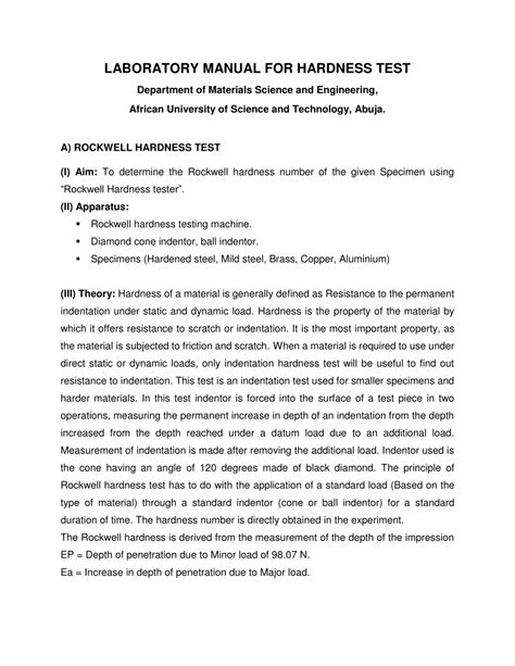 hardness test journal|hardness testing pdf.